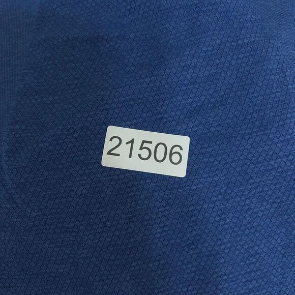 Lululemon Tank Top Womens 10 Blue Ebb & Flow Racerback Seamless Workout Gym Yoga - Picture 15 of 15